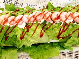 Brazo de gambas.