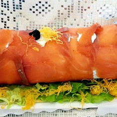 Brazo de salmón.