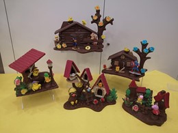 Cabañas del bosque y casitas del árbol.