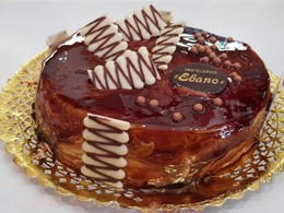 Caramelo y café.