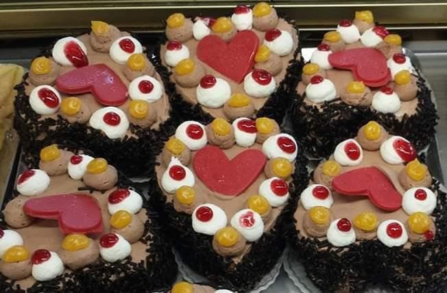 Tartas y pasteles para el día más romántico del año