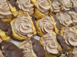Petisú de chocolate